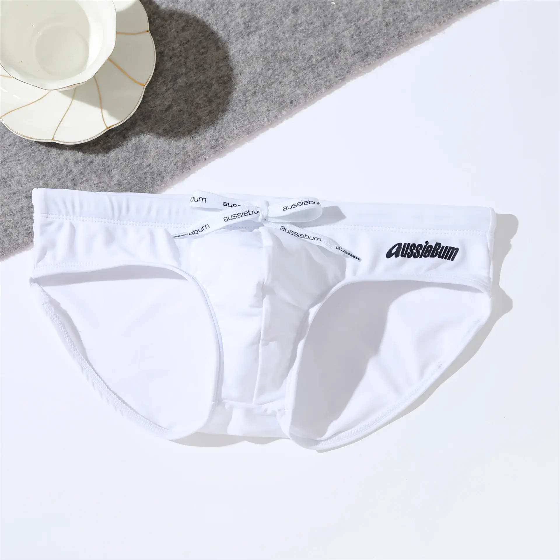 Men's low waist elastic comfortable trendy sexy swimming trunks
