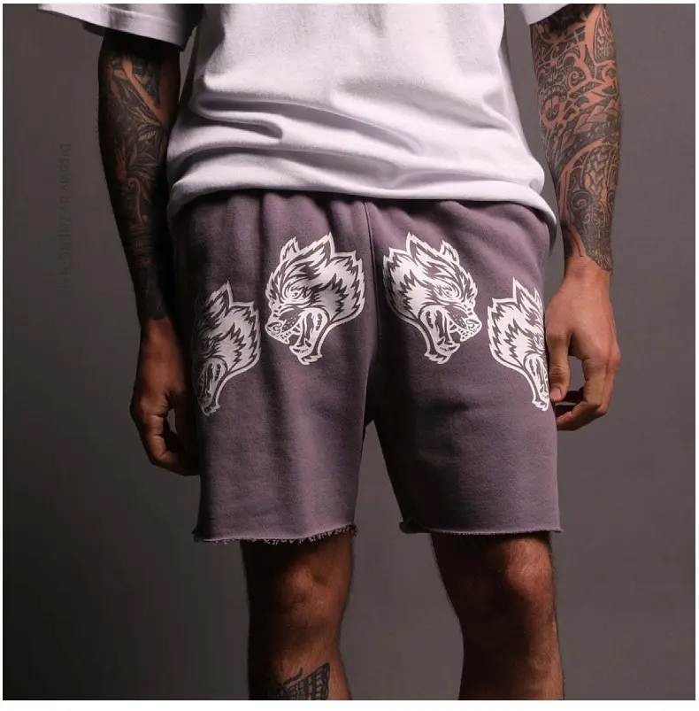 2024 Summer New Men's Shorts Cotton Casual Bodybuilding Sports Shorts Jogger Gym training Running Fitness Man Shorts
