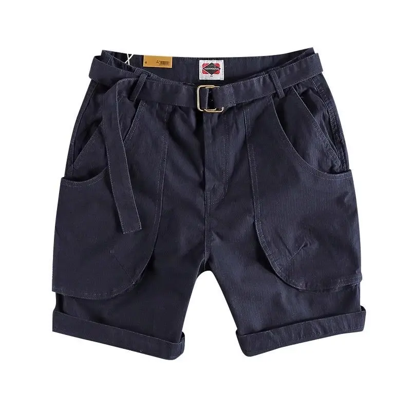 Casual Loose Men's ort Pants Thin Sle for Working Lightweight Summer Faionable Straight Leg Length Youth Active Wear