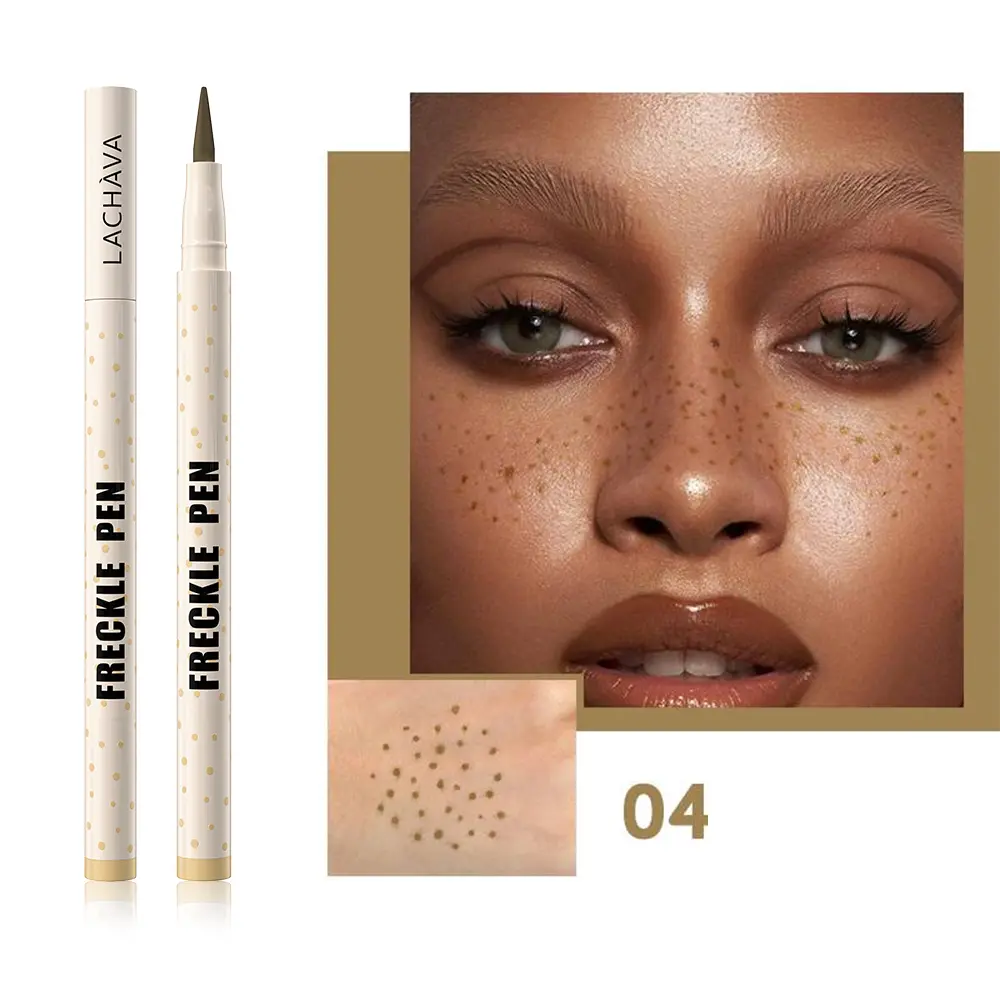 Waterproof Freckle Pen - Quick-Dry, Long-Lasting Coverage for Freckles & Beauty Marks, Natural Finish with 5 Shades, Easy to Use