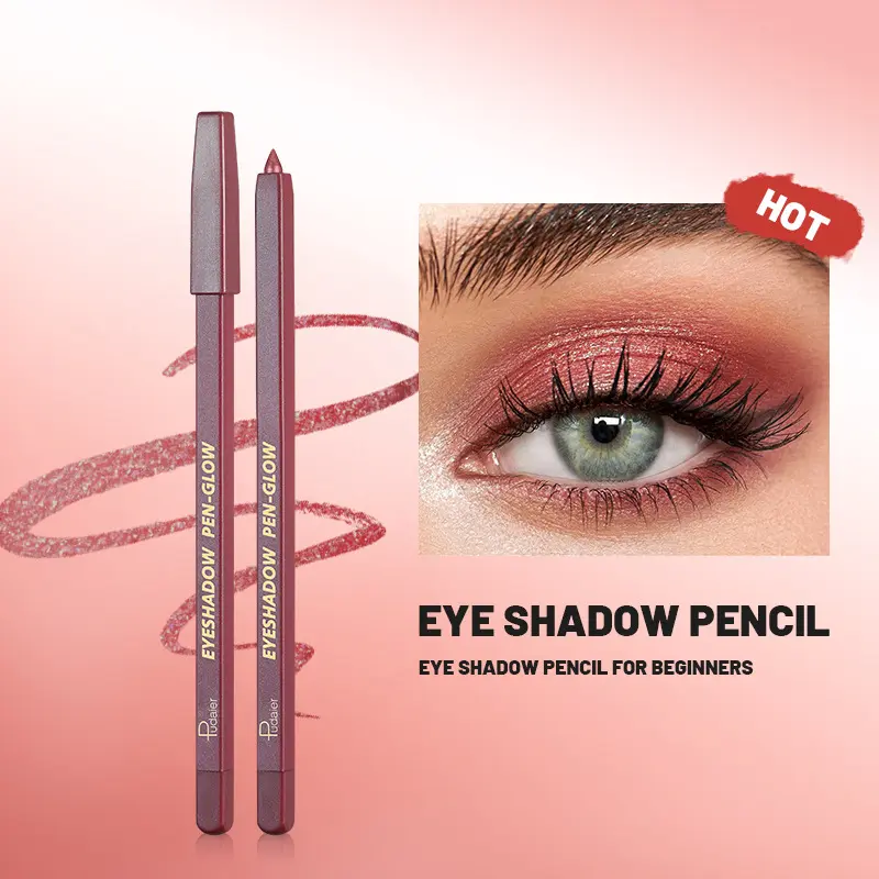 Pudaier 24 colors optional eye shadow stick, color eye shadow pen pearlescent eyeliner gel pen