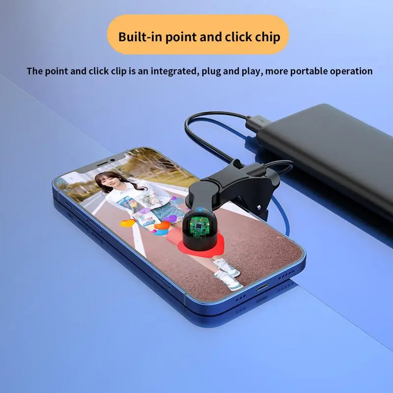 Auto Clicker Auto Screen Clicker Smartphone Game Screen Touch Tablet Screen Clicker Adjustable Auto Clicker For Shopping Game