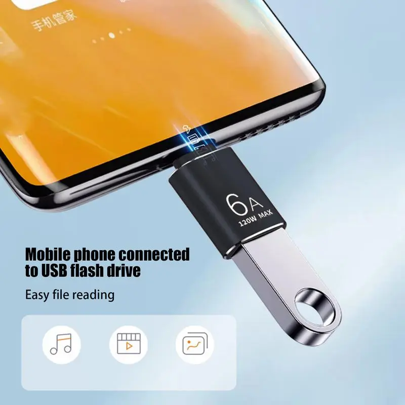 type c to USB 3.1 otg adapter USB Type C Adapter USB Female To Type c Male Fast Charging adadpter Compact Cell Phone OTG Adapter
