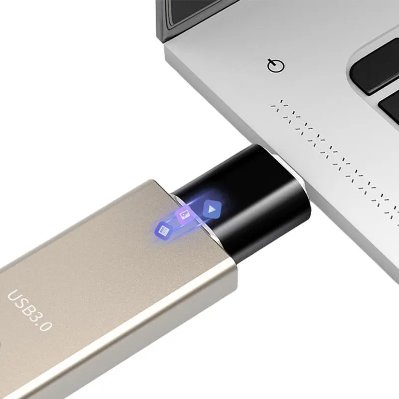 OTG USB 3.0 To Type C Adapter Type C OTG Adapter Portable OTG To USB C Female Connector Small Compatible Cell Phone OTG Adapter