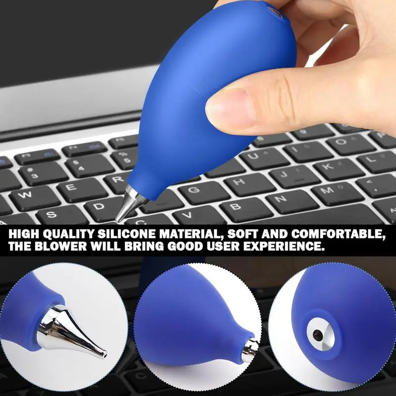 Rubber Air Blower Pump Dust Blower Rubber Manual Blower Rubber Powerful Air Dust Blower Pump for Keyboard Dust Removal