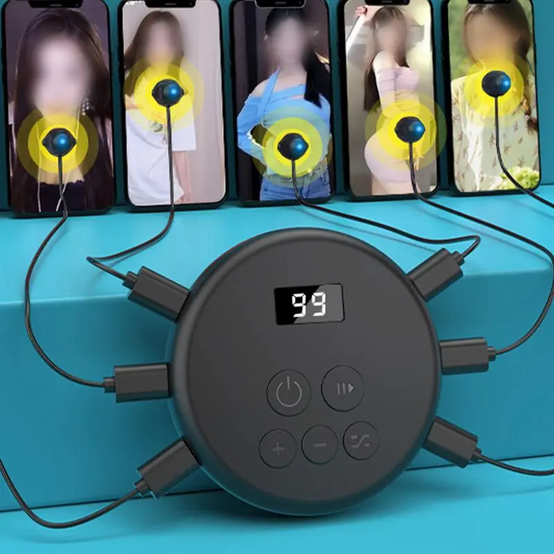 Mobile Phone Screen Auto Clicker Automatic Tapper Screen Device Auto Clickers with Adjustable Speed for Games Live Broadcasts