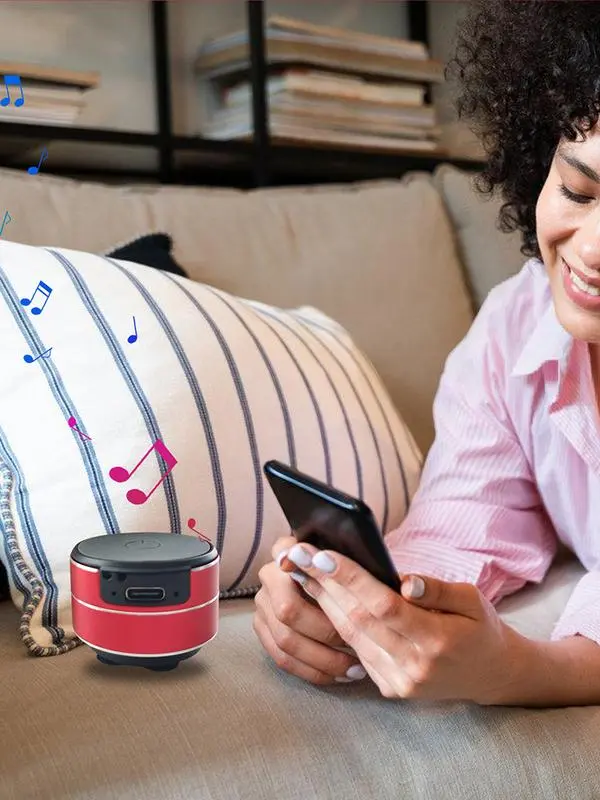 Bone Conduction Speaker Portable Stereo Sound Surround Waterproof Speaker Vibration Stereo for Sleeping Travel Bathroom