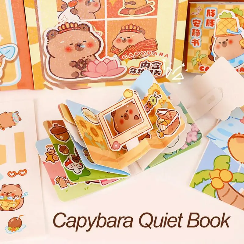 Capybara Stationery Set Cute Capybara Pencils School Supplies Capibara Stationery Set 105 Pieces Office School Supplies