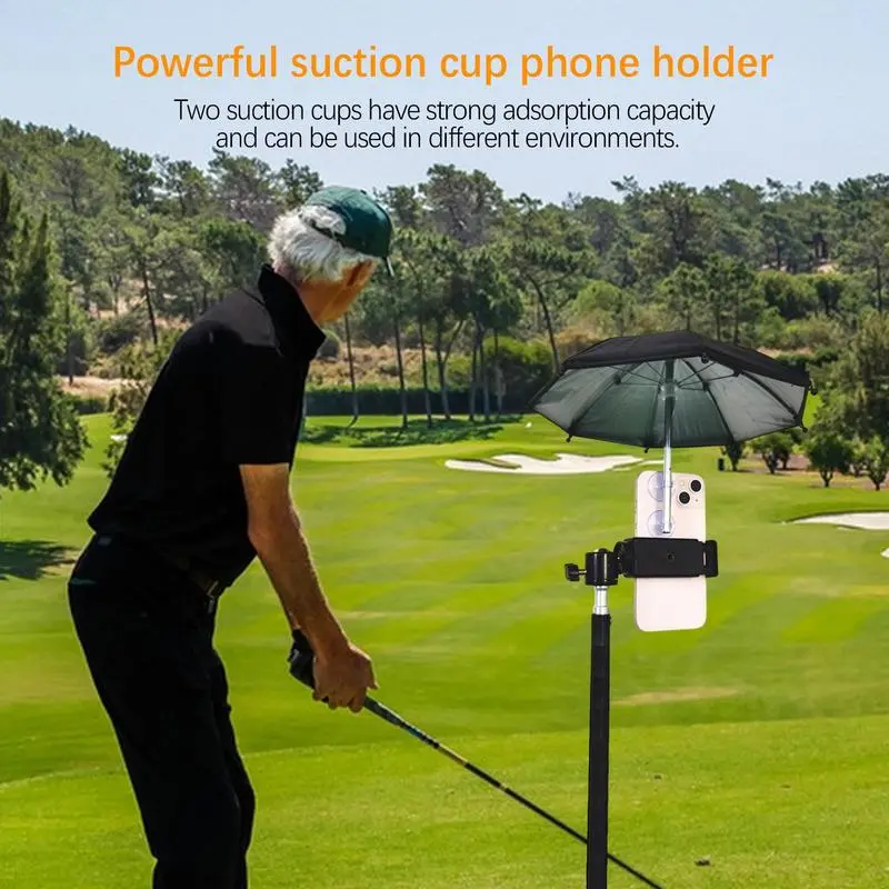 Phone Sunshade Holder Phone Umbrella For Sun Anti-Glare Sun Shade Cover Universal Motorcycle Mobile Phone Holder Cute Sunshade