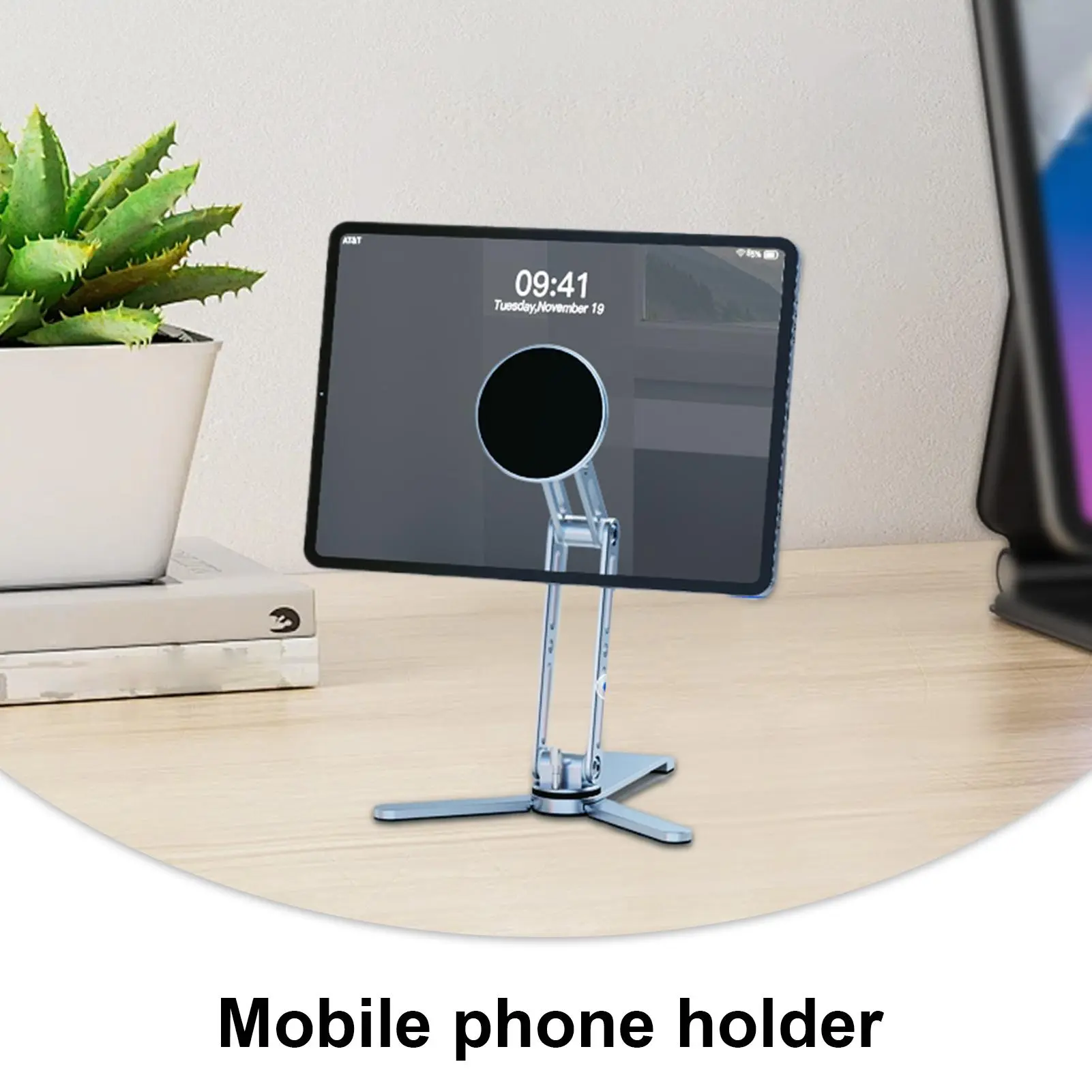 Magnetic Phone Tripod 360 Degree Rotation Magnetic Phone Stand Foldable Portable Selfie Stick Electronics Accessories For Travel