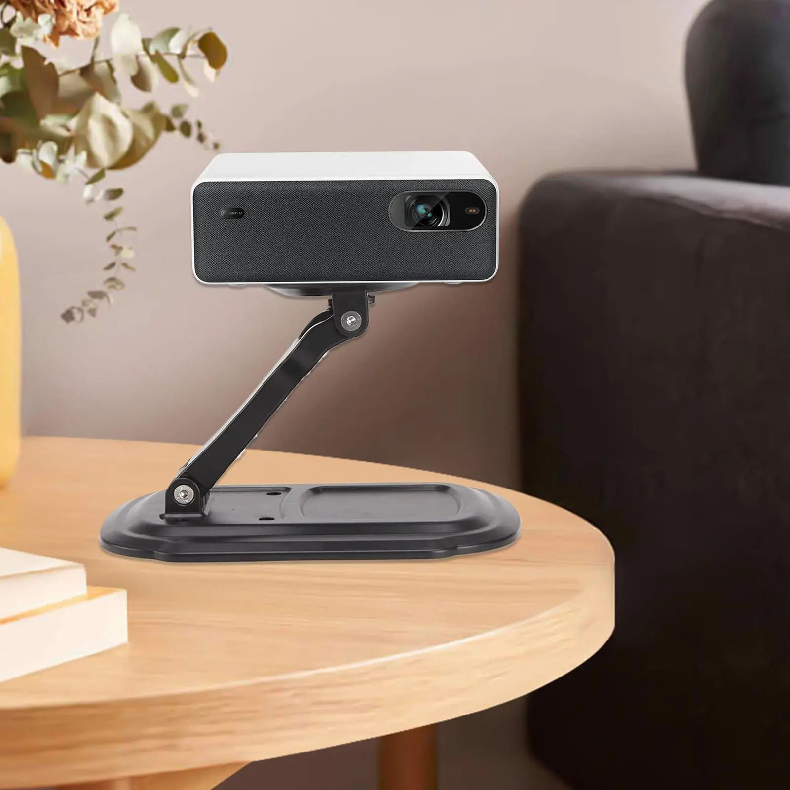 Projector Holder Desktop Projector holder Anti Slip 360 Degree Rotation Projector Table Stand Universal Projectors Bracket