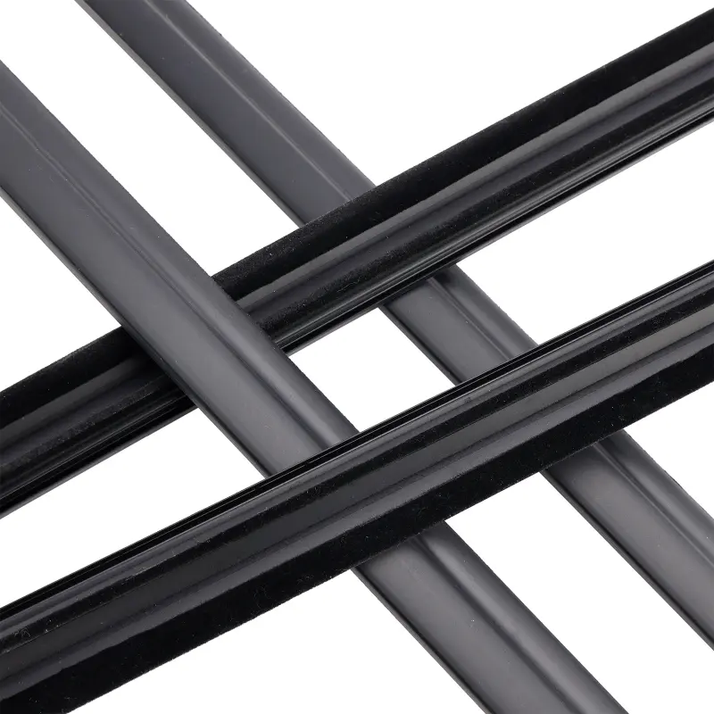 4PCS Car Window Door Glass Weatherstrip For Toyota 4Runner 1995~2002 Door Glass Outer Moulding Weatherstrip Set Car Seal Strip