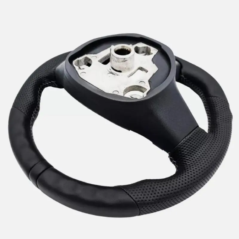 Car Steering Wheel Ring Sport Leather Heating Steering Wheel For Model 3 2017~2023 For Model Y 2020~2024 With Heating Function