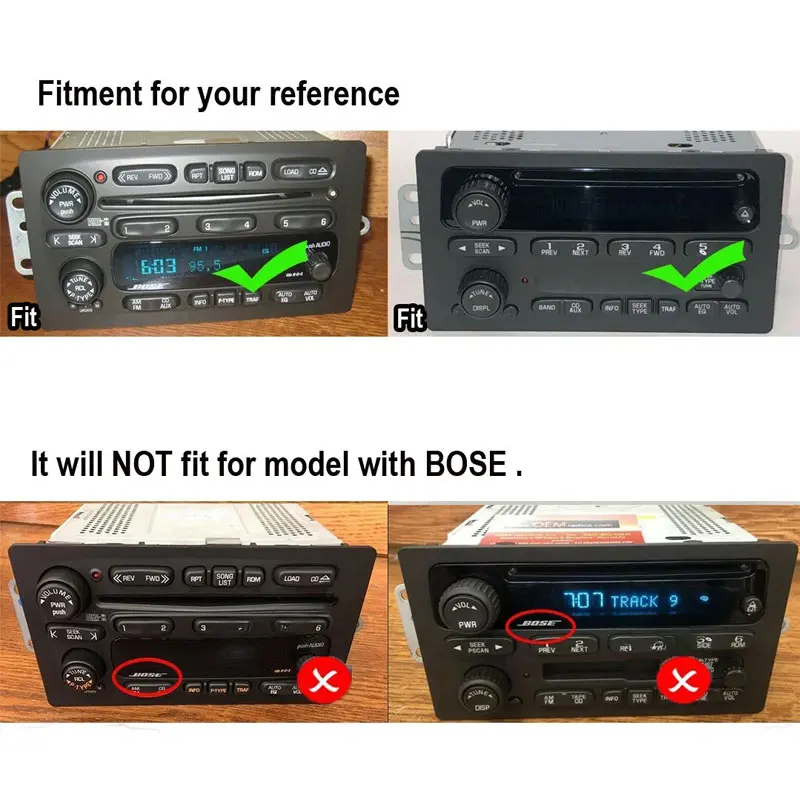 9.7 inch Android 13 2GB+32GB For Chevrolet Silverado 2003~2006 Car Radio Navi GPS WIFI Multimedia Player Carplay With Camera