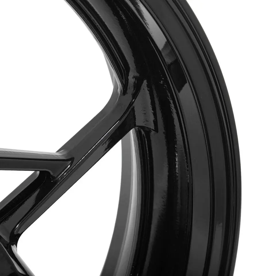 17"x3.5" Motorcycle Front Wheel Rim Gloss Black For Kawasaki Z900 Z650 Z900 Ninja 650 2017~2024 2023 2022 Motorcycle Wheel Rim