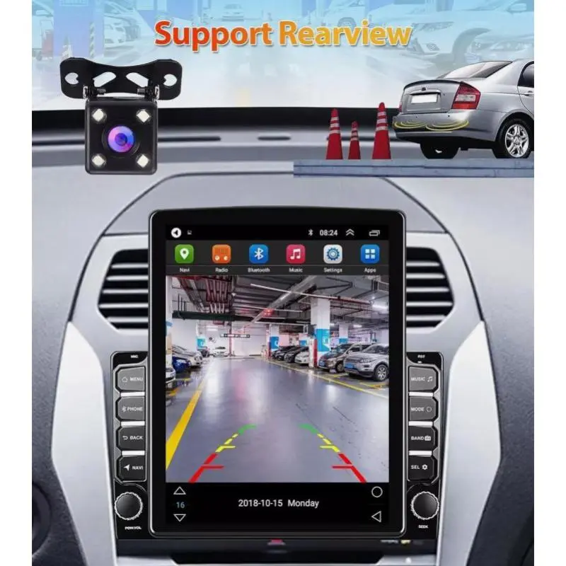 9.7 inch Android 13 2GB+32GB For Chevrolet Silverado 2003~2006 Car Radio Navi GPS WIFI Multimedia Player Carplay With Camera
