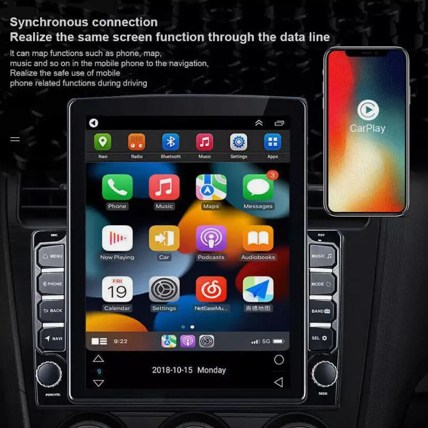 9.7 inch Android 13 2GB+32GB For Chevrolet Silverado 2003~2006 Car Radio Navi GPS WIFI Multimedia Player Carplay With Camera