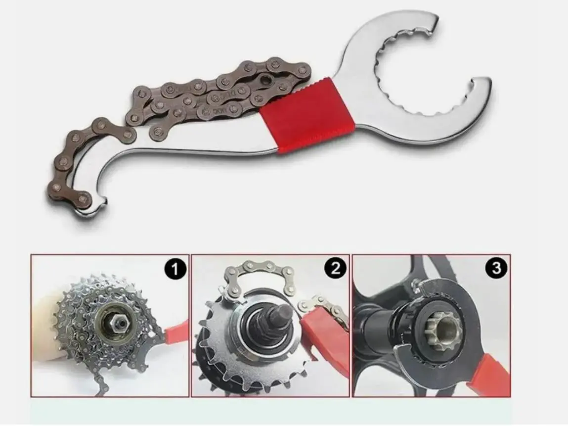 Bicycle Repair Tools Kits Mountain Bike Chain Cutter Chain Removel Bracket Remover Freewheel Remover Crank Puller Remover Sets