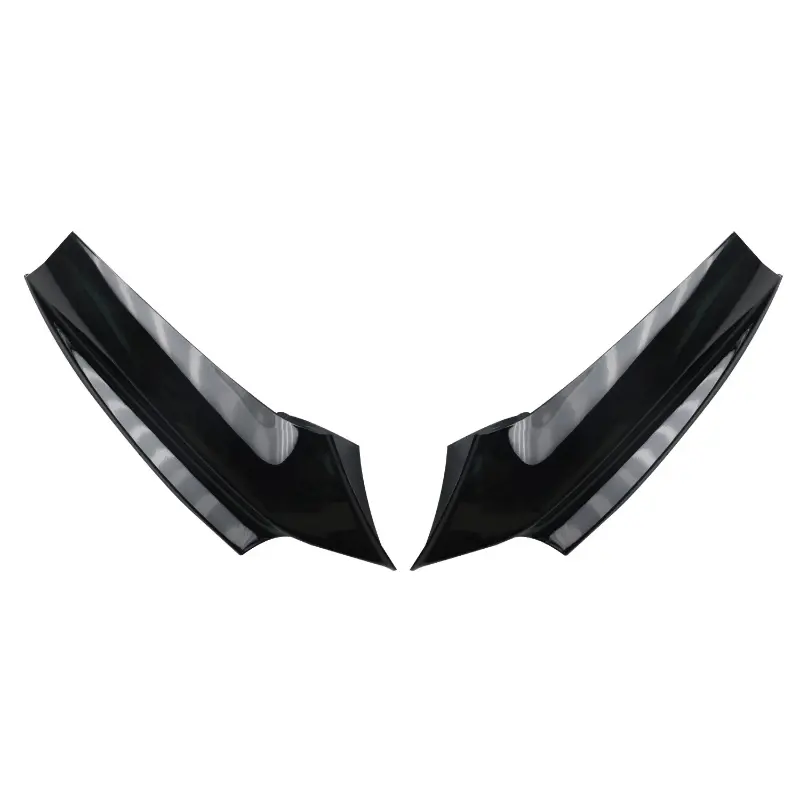 Gloss Black Front Bumper Lip Spoiler Splitter For BMW 5 Series F10 F11 520i 528i 528i 535d 2011~2016 M Sport Style Car Front Lip
