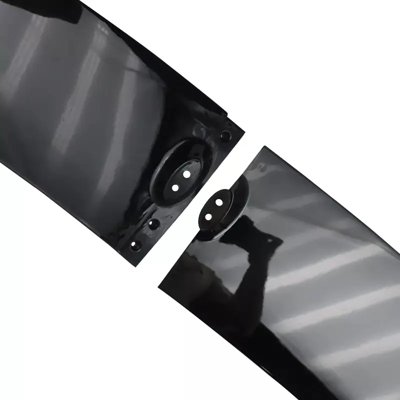 Gloss Black Front Bumper Lip Spoiler Splitter For BMW 5 Series F10 F11 520i 528i 528i 535d 2011~2016 M Sport Style Car Front Lip
