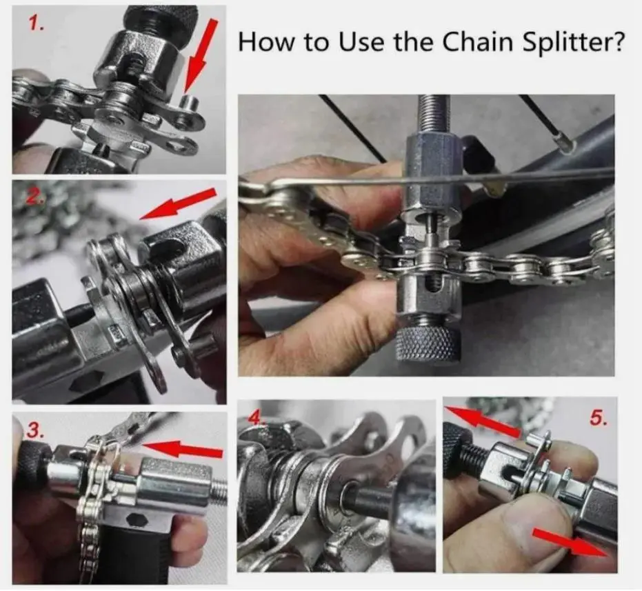 Bicycle Repair Tools Kits Mountain Bike Chain Cutter Chain Removel Bracket Remover Freewheel Remover Crank Puller Remover Sets