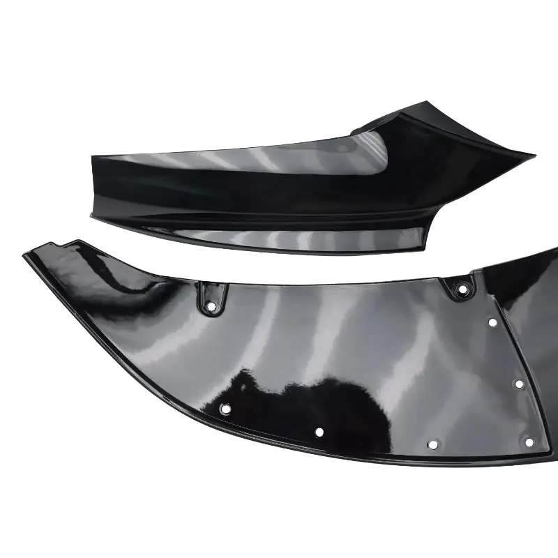 Gloss Black Front Bumper Lip Spoiler Splitter For BMW 5 Series F10 F11 520i 528i 528i 535d 2011~2016 M Sport Style Car Front Lip