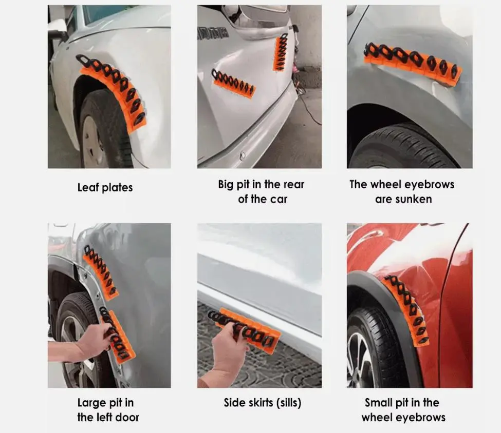 Car Paintless Dent Repair Tools Dent Removal Repair Tool Auto Sheet Pulling Tabs SUV Van train Truck Car Body Dent repair tool