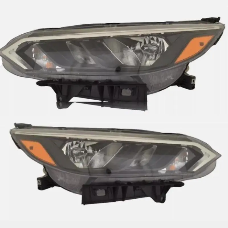 LED Left Right Passenger Side Halogen Headlight For Nissan Sentra S/SV 2024 2025 Car Front Bumper Headlight Head Light Head Lamp