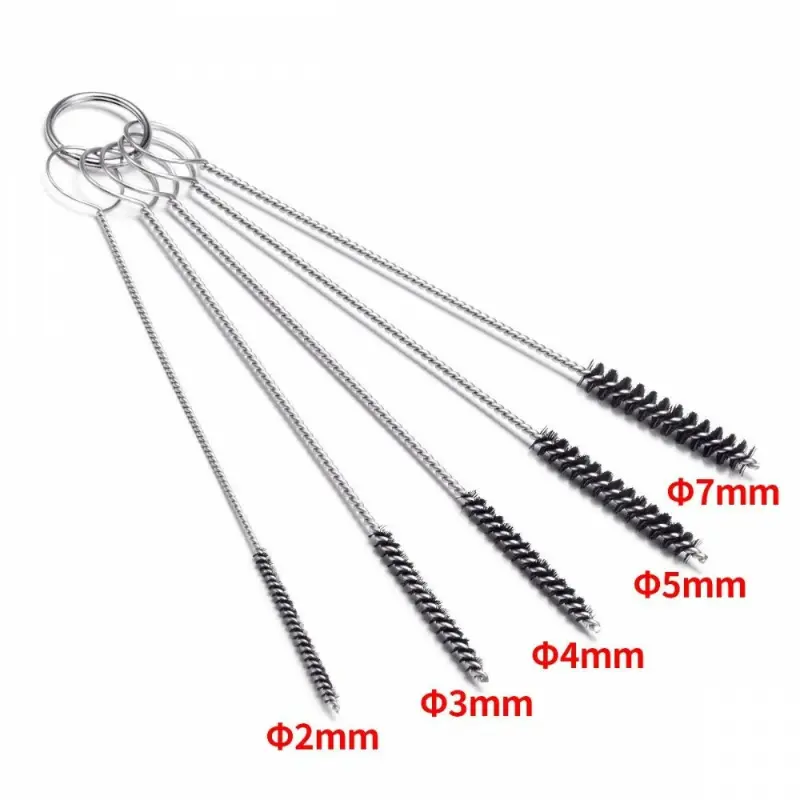 18PCS Motorcycle Parts Carburetor Carbon Dirt Jet Remove Cleanup Kit Tool Set Airbrush Spray Gun Nozzle Cleaning Repair Tool Kit