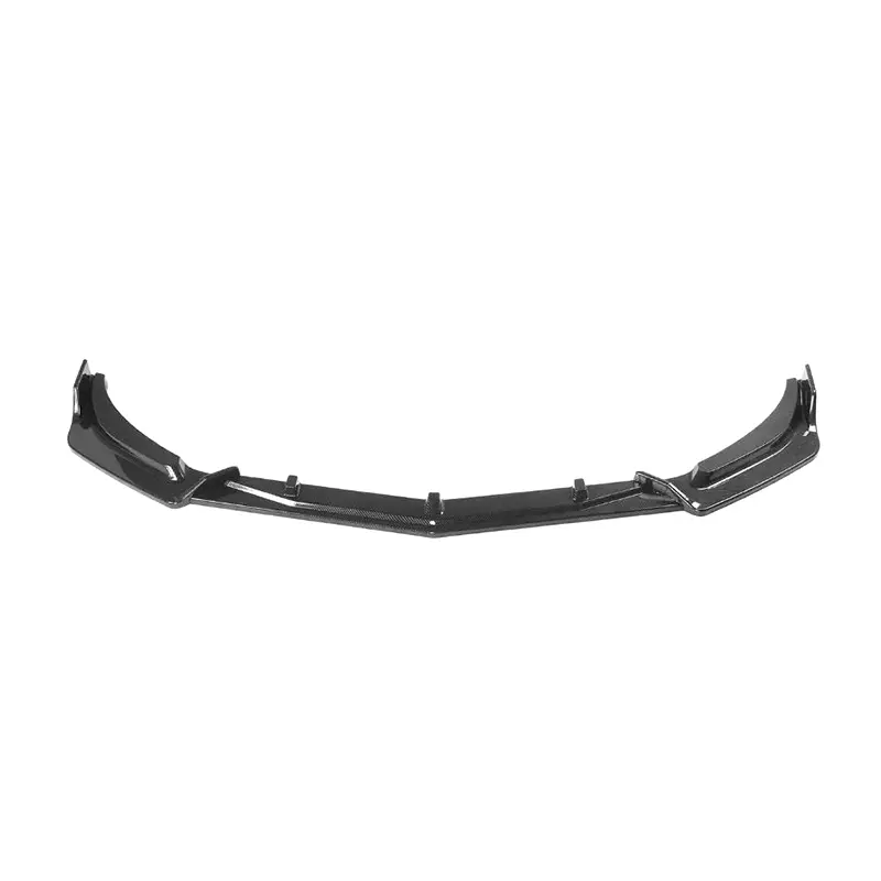 Car Front Bumper Lower Cover Lip Protector For Chevrolet Malibu LT 2019 2020 2021 V Style Carbon Fiber Front Bumper Lip Splitter