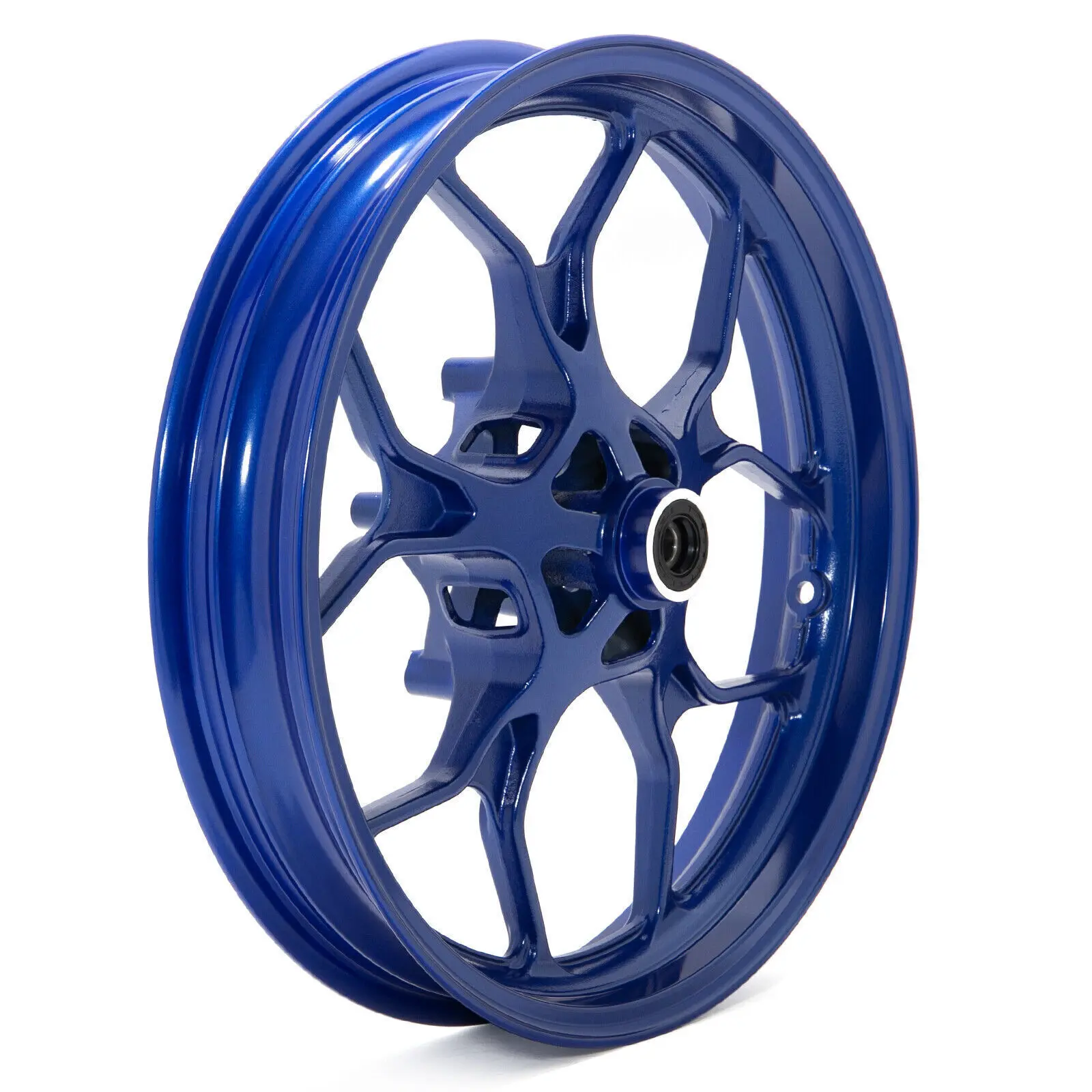 17''x2.75'' Blue Motorbike Front Rim Wheel Tubeless Rim For Yamaha YZF R3 2015~2024 For R25 MT-25 2018~2021 MT-03 2020~2024