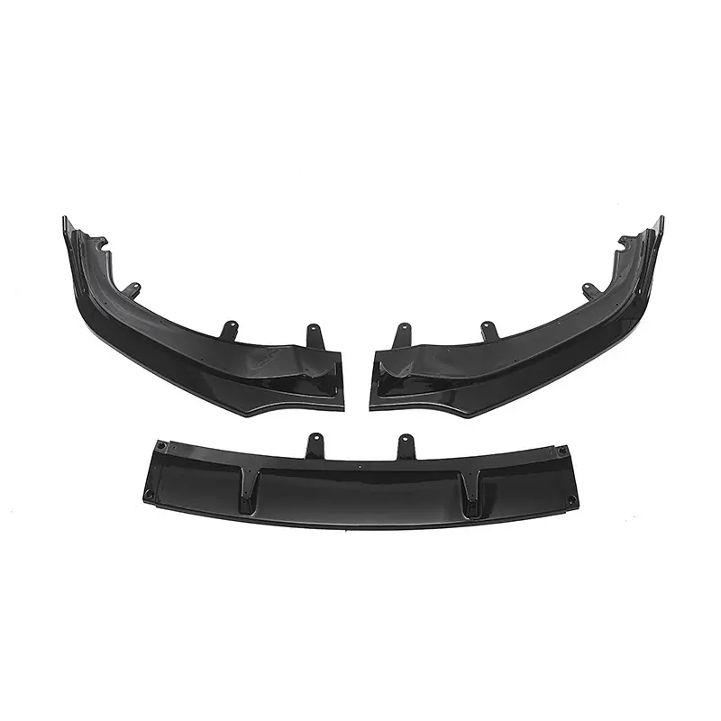 Gloss Black Front Bumper Splitters Lip For BMW 8 Series G14 G15 G16 840i M850i 2019~2023 GT Style Carbon Fibre Front Bumper Lip