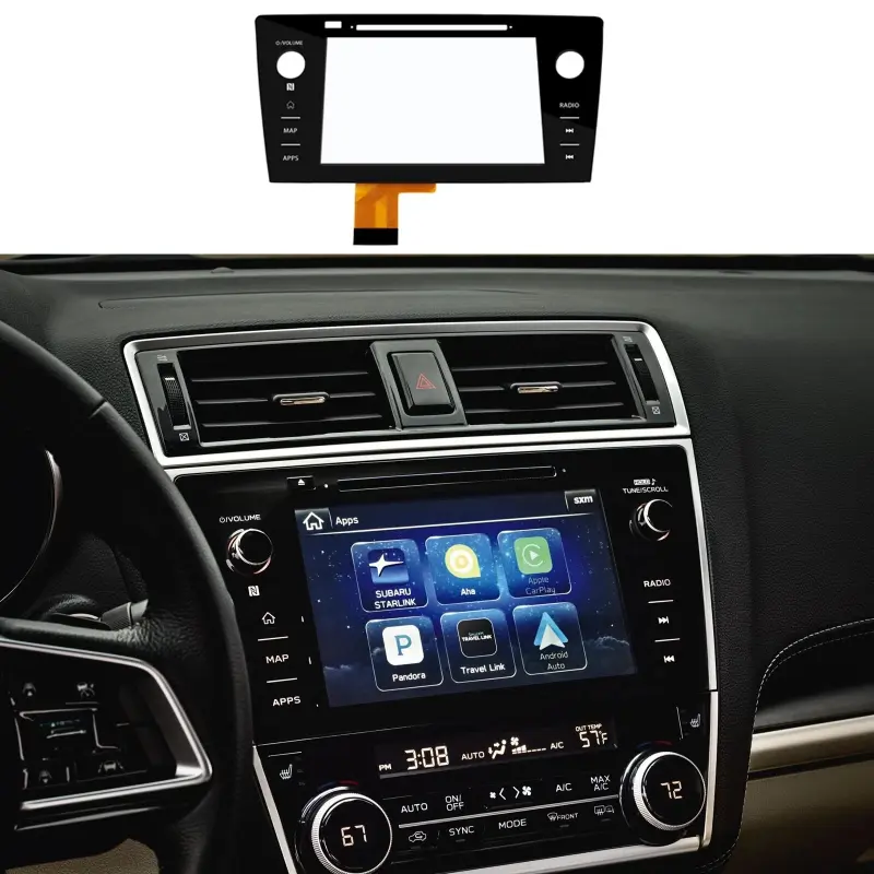 Car Touch Screen Dashboard Replacement For Subaru Lion Tiger 2018 2019 Radio Replaces Touch Screen Digitizer Converter Dashboard