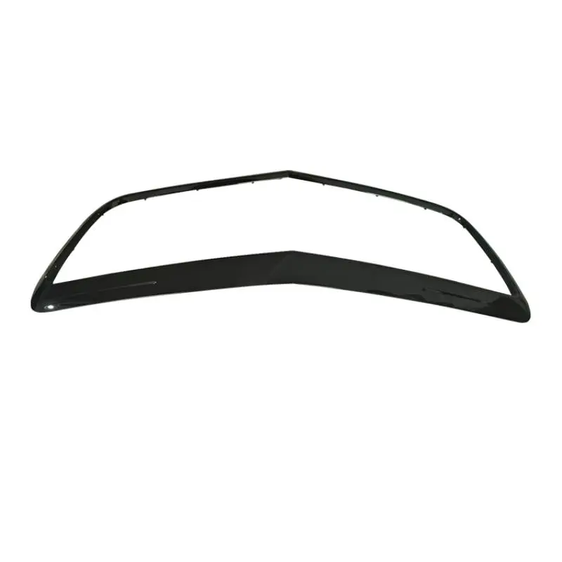 Front Bumper Center Grille Molding Trim Frame Replacement For Cadillac ATS 2015~2019 Gloss Black Car Grille Surround Cover Trims