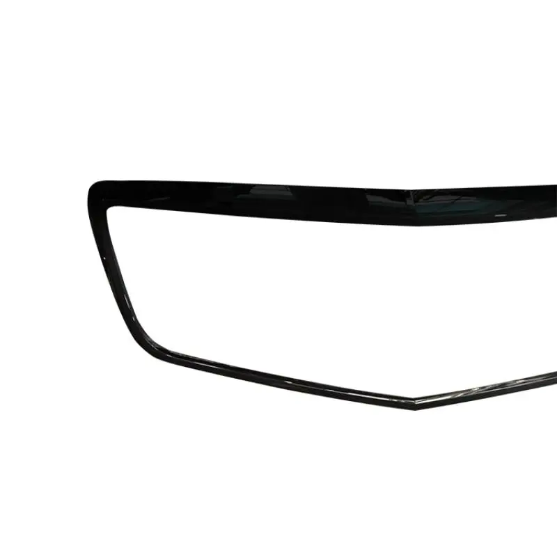 Front Bumper Center Grille Molding Trim Frame Replacement For Cadillac ATS 2015~2019 Gloss Black Car Grille Surround Cover Trims