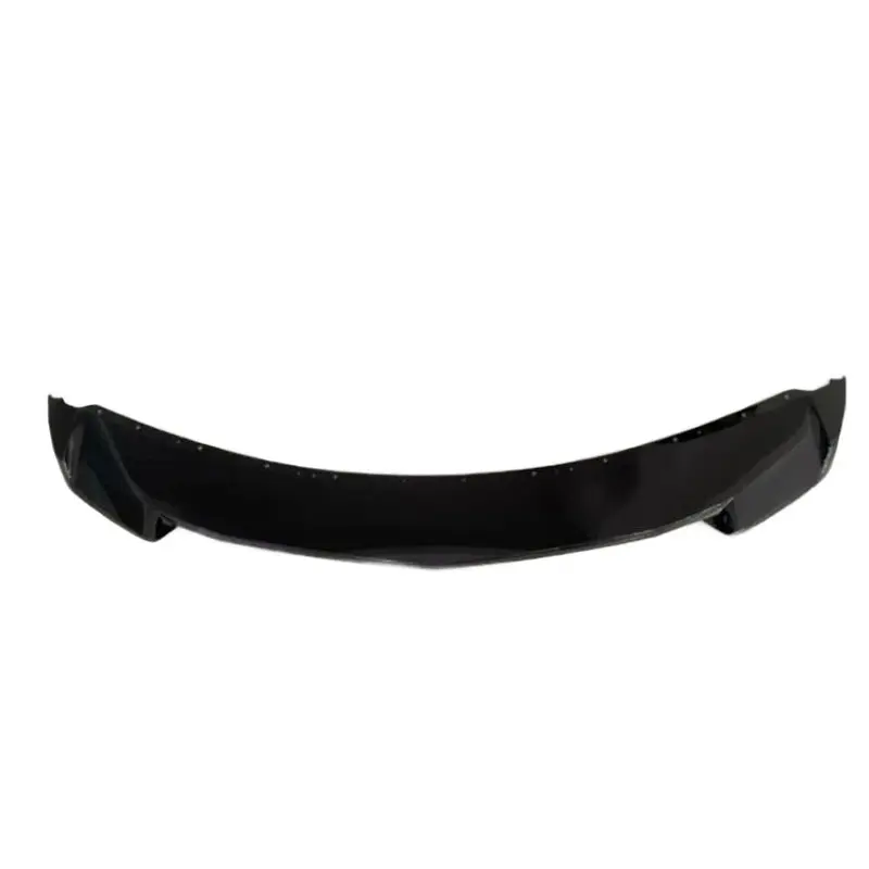 Car Front Bumper Spoiler Lip Fit For Cadillac Escalade 2021 2022 2023 Glossy Black Bumper Canard Lip Splitter Body kit