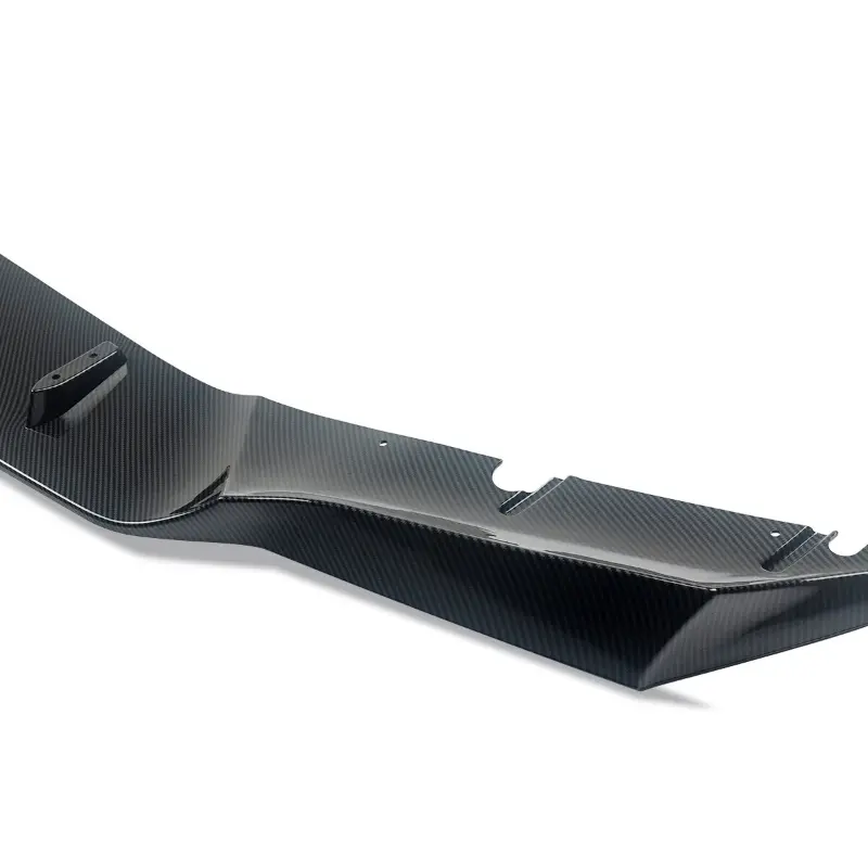 GTS Style For BMW 5 Series M5 F90 LCI 2018~2020 Carbon Fiber Front Lip Spoiler Bumper Shovel Lower Lip Splitter Modification Kit