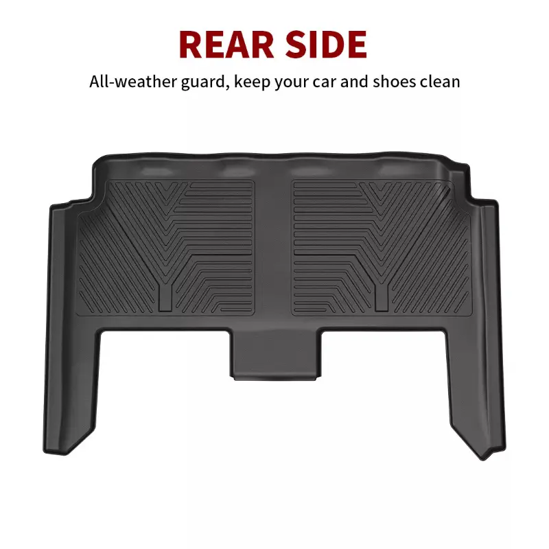 TPE 3D Car Floor Mats Trunk Mat For Dodge Grand Caravan 2008~2020 All Weather Front Rear Liner Floor Mats Waterproof Non-slip