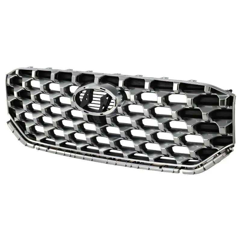 Car Cover Grille Front Bumper Upper Grille Grill Fit For Hyundai Santa Fe 2021~2023 PIT66 Front Upper Grille Assembly 86350S2500