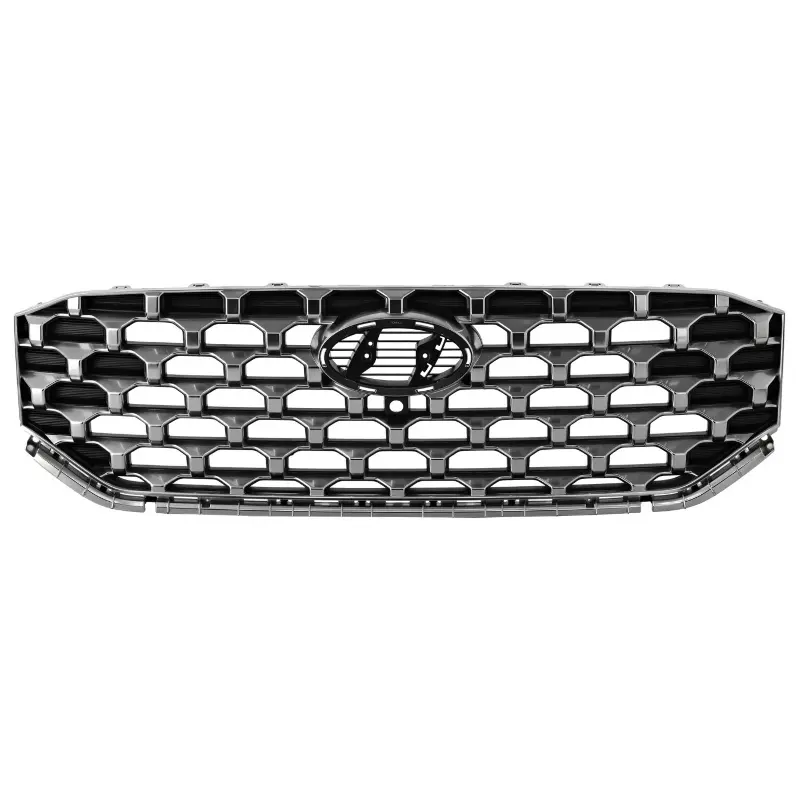 Car Cover Grille Front Bumper Upper Grille Grill Fit For Hyundai Santa Fe 2021~2023 PIT66 Front Upper Grille Assembly 86350S2500