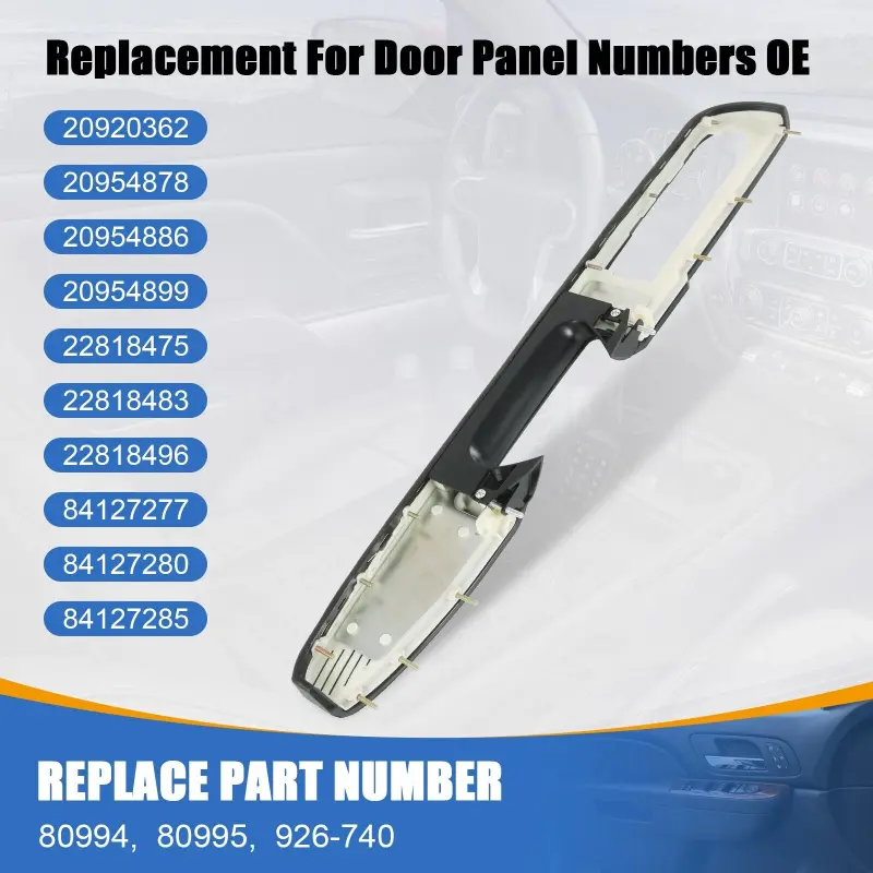 80995 Car Front Left Door Front Driver Side Door Armrest Replace 27 inch For Chevy GMC Tahoe Silverado 2010~2014 Car Accessories