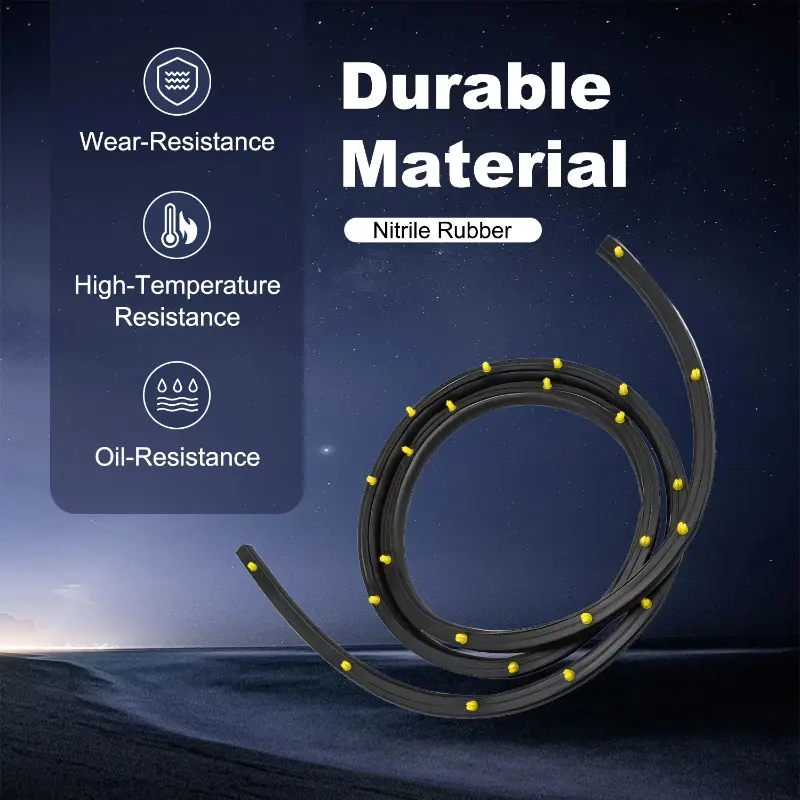 68070493AA Hood Seal Strip Trim For Jeep Grand Cherokee 2011~2020 For Dodge Durango 2011~2020 Car Seal Strip Car Accessories