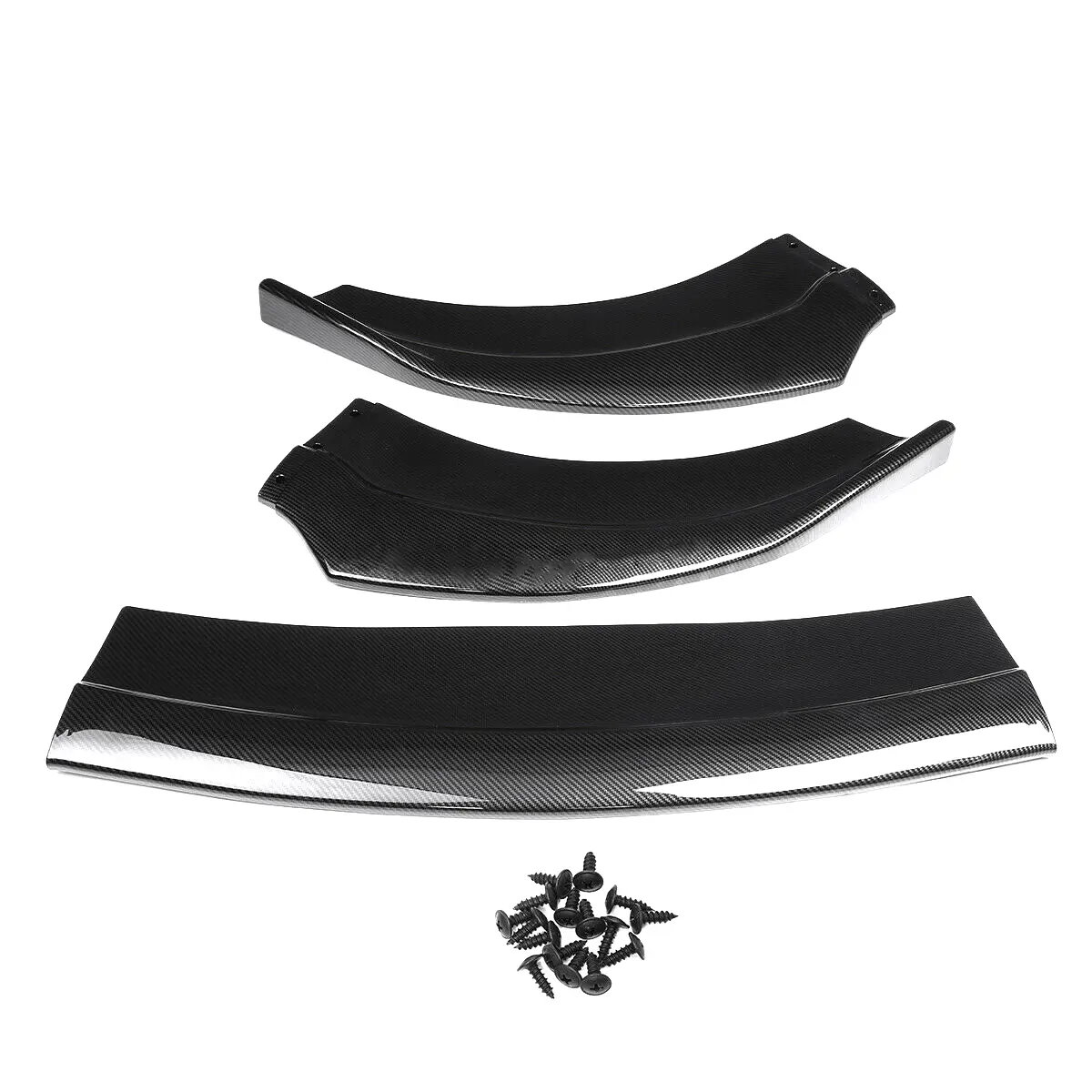 Carbon Fiber Car Front Bumper Splitter Lip Spoiler Body For Dodge Charger 2015~2021 SRT-Style Front Bumper Lip Splitter Spoiler