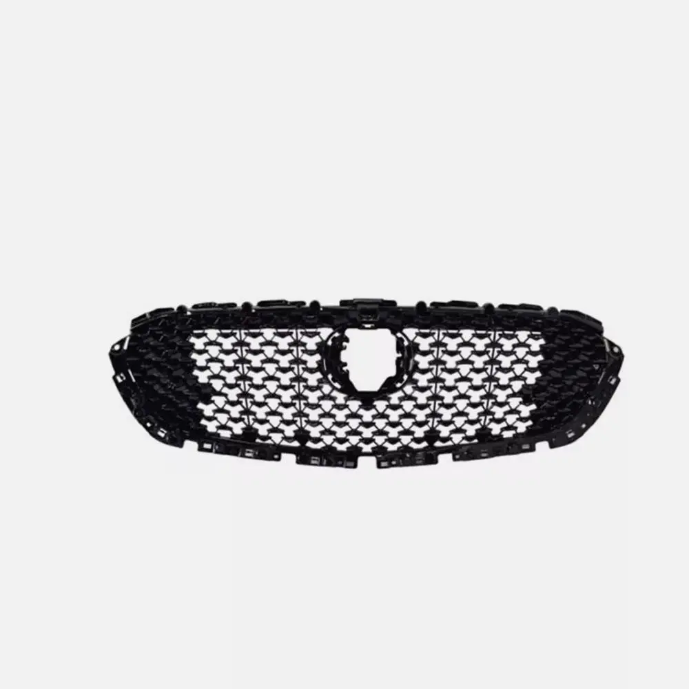 Front Bumper Grill Front Mesh upper Grille For Mazda CX-30 2020 2021 2022 2023 Front Grille Assembly With Chrome Molding Trim