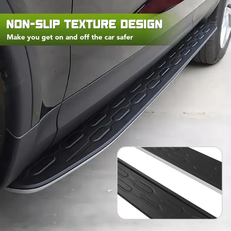 Car Side Steps For Land Rover Discovery 5 L462 2017~2023 Running Boards Nerf Bar Car Side Step Running Board Load Bearing 500LBS