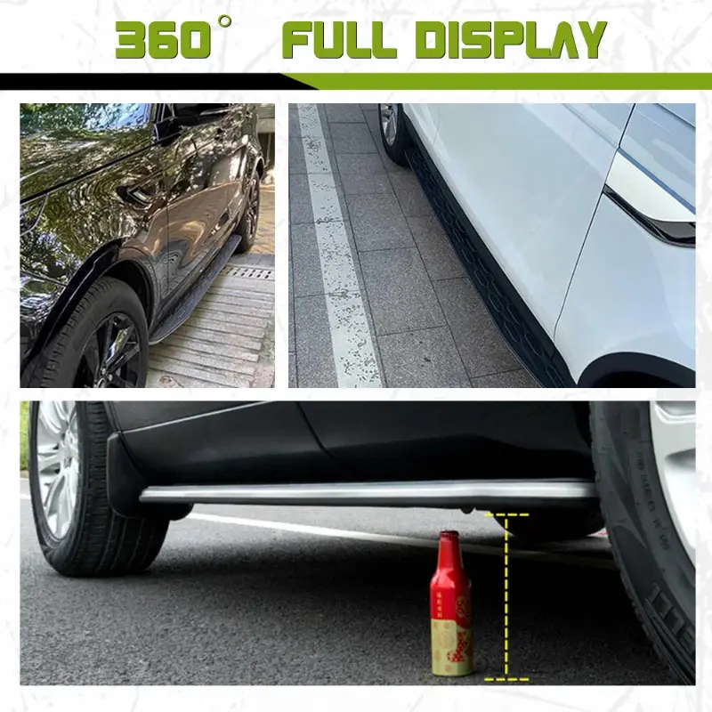 Car Side Steps For Land Rover Discovery 5 L462 2017~2023 Running Boards Nerf Bar Car Side Step Running Board Load Bearing 500LBS