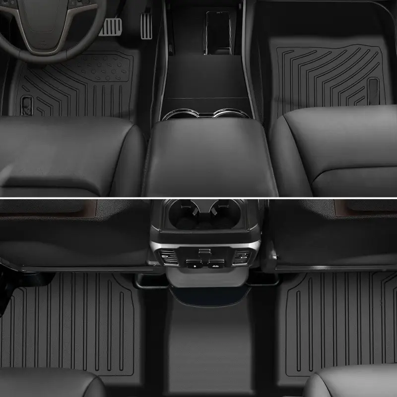 TPE Floor Mats & Cargo Liners For Jeep Wrangler JL Unlimited 2018~2025 3D Foot Pad All-Weather Trunk Pad Cargo Pad Waterproof