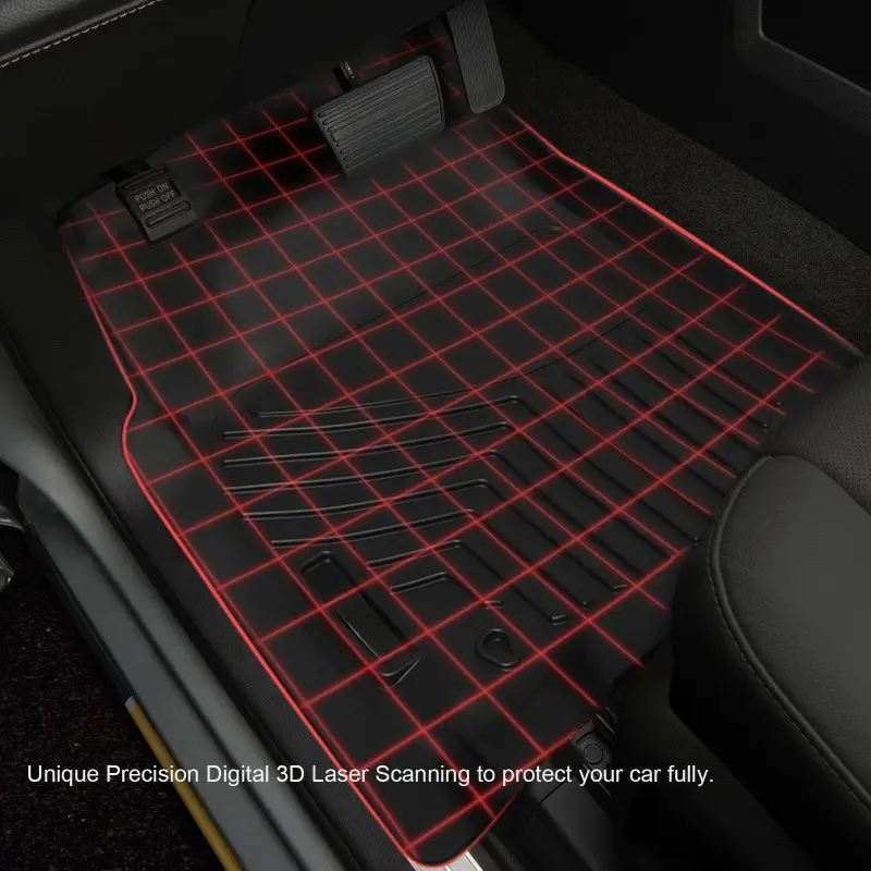 TPE Floor Mats & Cargo Liners For Jeep Wrangler JL Unlimited 2018~2025 3D Foot Pad All-Weather Trunk Pad Cargo Pad Waterproof