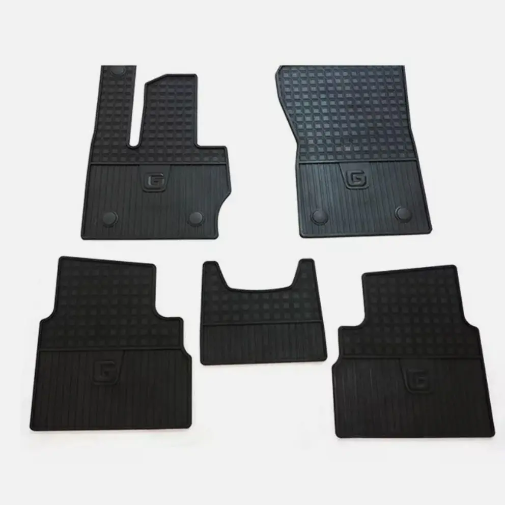 W464 Car Floor Mats Set For Mercedes Benz G class G500 G63 AMG G550 2019~2025 All Weather Waterproof Mats Liners TPE Floor Mats