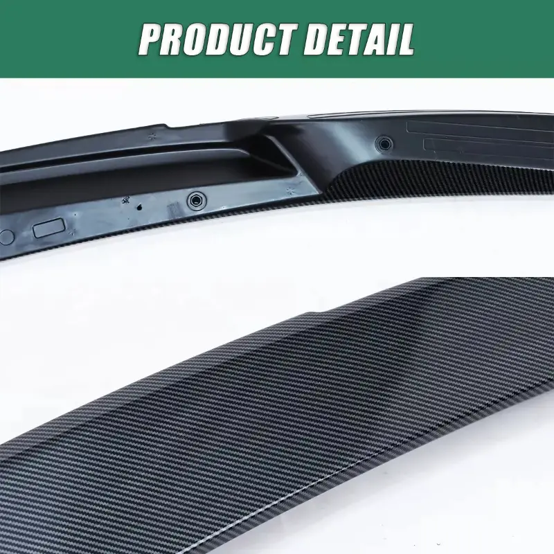 Carbon Fiber Rear Trunk Lip Wing Spoiler For Chevrolet Corvette C7 2014~2019 Z06 Stage 3 Rear Trunk Lid Spoiler Car Spoilers